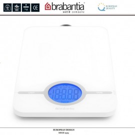 Весы кухонные Tasty Colors электронные, на 5 кг, белый, Brabantia