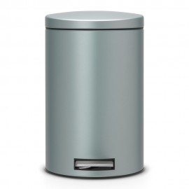 Ведро для мусора с педалью, D 17 см, H 25 см, L 23,5 см, W 7 см, V 3 л, сталь нержавеющая, Brabantia