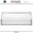 Хлебница ROLL Top с крышкой-слайдером, L 44.5 см, белый, Brabantia