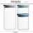 Набор модульных банок STACKABLE, 3 шт., стекло, Brabantia