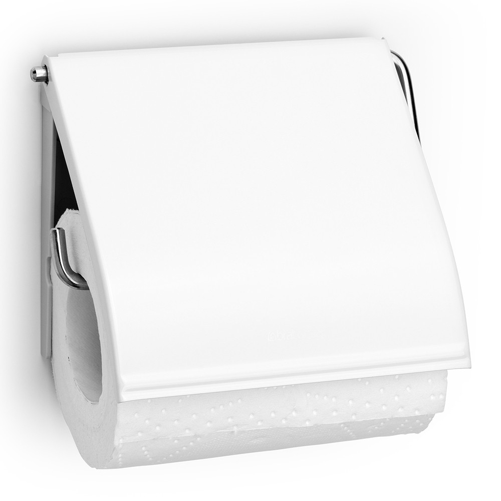 Держатель для туалетной бумаги, H 12,3 см, L 1,7 см, W 13,3 см, сталь нержавеющая, Brabantia