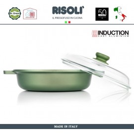 Антипригарный сотейник Dr.Green INDUCTION, 3 л, D 28 см, Risoli