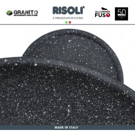 Антипригарный вок Granito Hardstone, D 28 см, Risoli