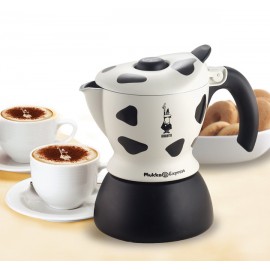 Кофеварка гейзерная для латте и каппучино, на 2 чашки, Mukka, Bialetti 
