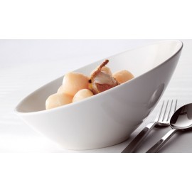 Блюдо «Monaco White», L 36 см, W 10 см, Steelite