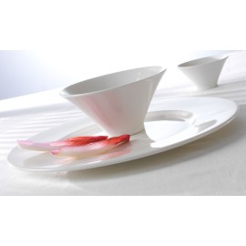 Чашка чайная «Monaco White», 340 мл, D 10 см, H 7 см, фарфор, Steelite