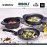 Антипригарный вок Granito Hardstone, D 28 см, Risoli