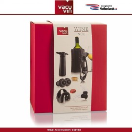 Большой набор винных аксессуаров EXPERIENCED, 6 предметов, Vacu Vin