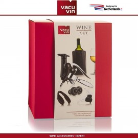 Большой набор винных аксессуаров PROFI, 6 предметов, Vacu Vin
