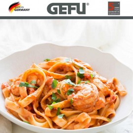 Пастамашина Pasta Perfetta De Luxe, для 6-ти видов пасты, нержавеющая сталь, GEFU