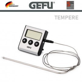 Термометр Tempere электронный со щупом для непрерывного измерения температуры, от 0С до +250С, GEFU