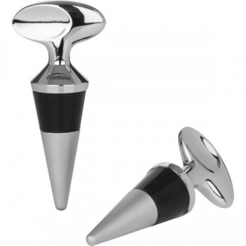 Набор пробок для винных бутылок, 2 шт, сталь, каучук, Trudeau