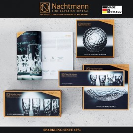 Набор подсвечников SPHERE, 2 шт, D 13.5 см, бессвинцовый хрусталь, Nachtmann