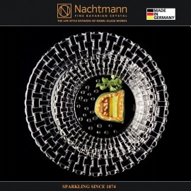 Набор закусочных тарелок BOSSA NOVA, 2 шт, D 15 см, бессвинцовый хрусталь, Nachtmann