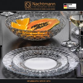 Ваза-салатник BOSSA NOVA для фруктов, D 30 см, бессвинцовый хрусталь, Nachtmann
