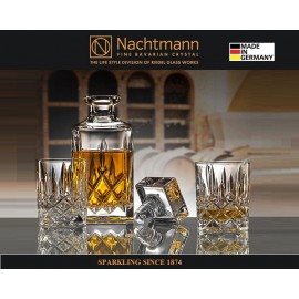 Набор NOBLESSE для виски, коньяка, 3 предмета, бессвинцовый хрусталь, Nachtmann