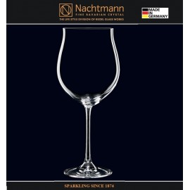 Набор бокалов VIVENDI для красных вин Burgundy, 4 шт, 613 мл, бессвинцовый хрусталь, Nachtmann