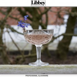Бокал-блюдце Hobstar для коктейлей и шампанского, 250 мл, Libbey
