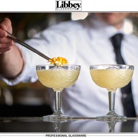 Бокал-блюдце Hobstar для коктейлей и шампанского, 250 мл, Libbey