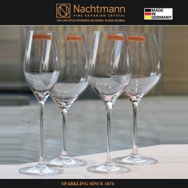 Набор бокалов SUPREME для красных вин Bordeaux, 4 шт, 810 мл, хрусталь, серия SUPREME, Nachtmann