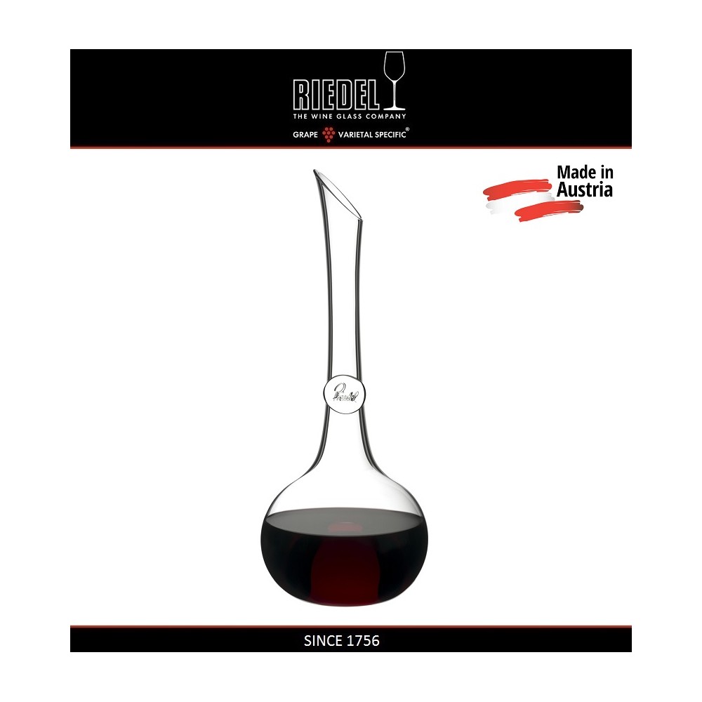 Декантер SUPERLEGGERO ручной выдувки, 1.58 л, H 41 см, Riedel
