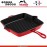 Сковорода-гриль GRILL чугунная, 30 х 30 см, эмаль, цвет вишня, Staub