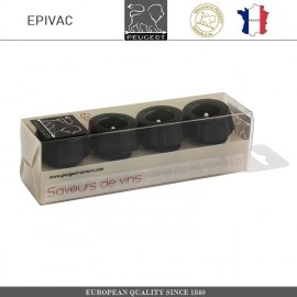 Набор пробок EPIVAC для герметичного хранения напитков в бутылках, 4 шт,  Peugeot VIN