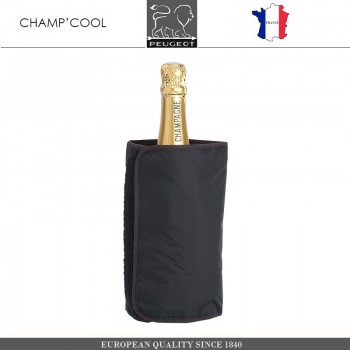 Кулер-рубашка для охлаждения бутылок CHAMP’COOL, неопрен, PEUGEOT VIN
