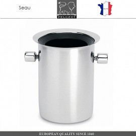 Ведро Seau для охлаждения бутылок с вкладышем-хладогентом, сталь, PEUGEOT VIN