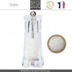 Мельница Kara для соли, H 14 см, акрил прозрачный, Peugeot