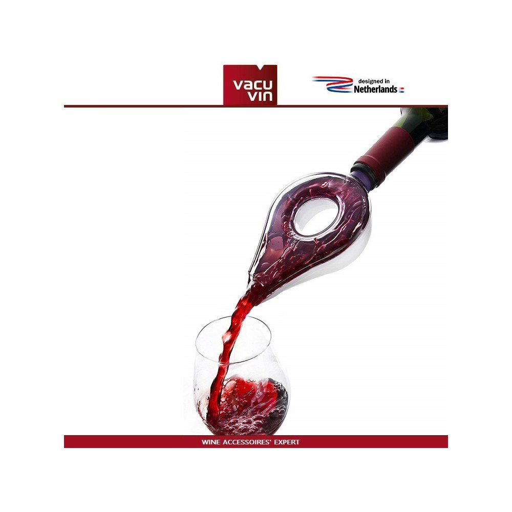 Аэратор для вина, красный, Vacu Vin