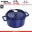 Кастрюля чугунная La Cocotte , 2.2 л, D 20 см, эмаль цвет синий, Staub