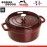 Кастрюля чугунная La Cocotte, 5.2 л, D 26 см, эмаль цвет гранат, Staub