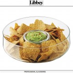 Chip&Dip Блюдо-менажница для закусок, D 27.5 см, стекло, Libbey