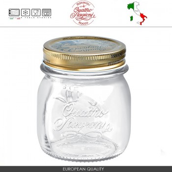 Банка Quattro Stagioni без крышки, 250 мл, D 8,5 см, Bormioli Rocco