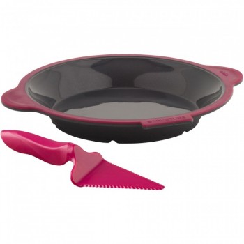 Набор для выпечки и подачи пирога, D 26 см, силикон жаропрочный, Trudeau