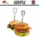 Набор шпажек TORRO (череп и перец) для бургеров, 2 шт, GEFU, Германия