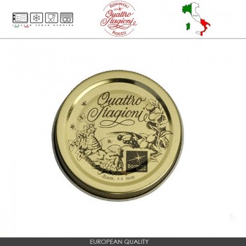 Крышка для банок Quattro Stagioni диаметром 6 см, 7 см, 7,5 см, Bormioli Rocco