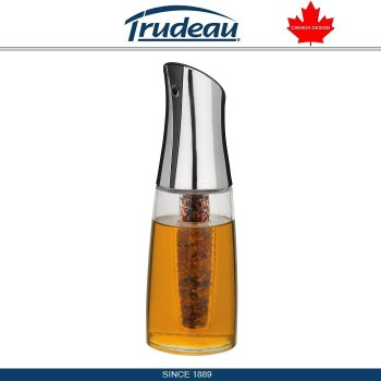 Perfect Infuser Бутылка 2 в 1 для ароматного масла с емкостью для специй, 350 мл, Trudeau