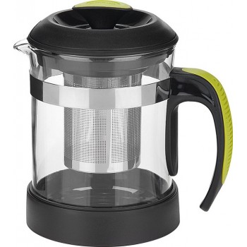 Чайник заварочный со стальным фильтром, 600 мл, стекло, Trudeau