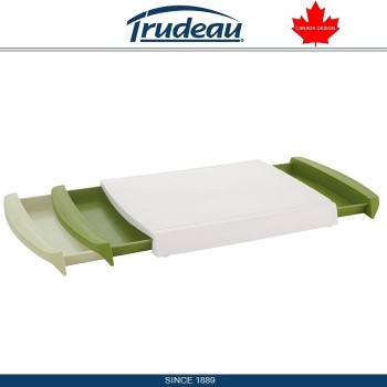 Доска разделочная с ящичками, L 38 см, W 26,5 см, пластик пищевой, Trudeau