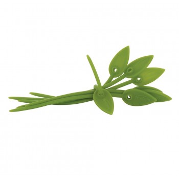 Набор универсальных кухонных завязок, 8 штук, силикон жаропрочный, Trudeau