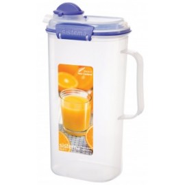 Кувшин-контейнер, 2 л, эко-пластик пищевой, серия Klip IT, SISTEMA, Новая Зеландия