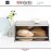 Хлебница FALL Front, 46 x 25 см, белый, Brabantia