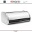 Хлебница ROLL Top с крышкой-слайдером, L 44.5 см, матовая сталь, Brabantia