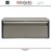 Хлебница FALL Front, 46 x 25 см, платиновый, Brabantia