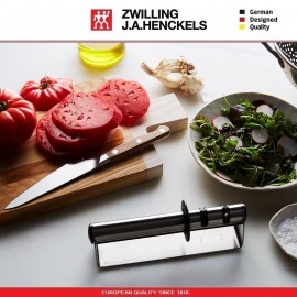 Точило TwinSharp для ножей двухуровневое, сталь, Zwilling