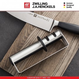 Точило TwinSharp для ножей двухуровневое, сталь, Zwilling