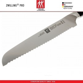 Нож для хлеба, лезвие 20 см, профессиональная сталь, серия PRO, Zwilling