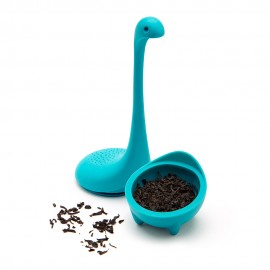 Ёмкость для заваривания чая Baby Nessie бирюзовый, силикон жаропрочный пищевой, OTOTO